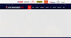Desktop Screenshot of icehockeyuk.co.uk